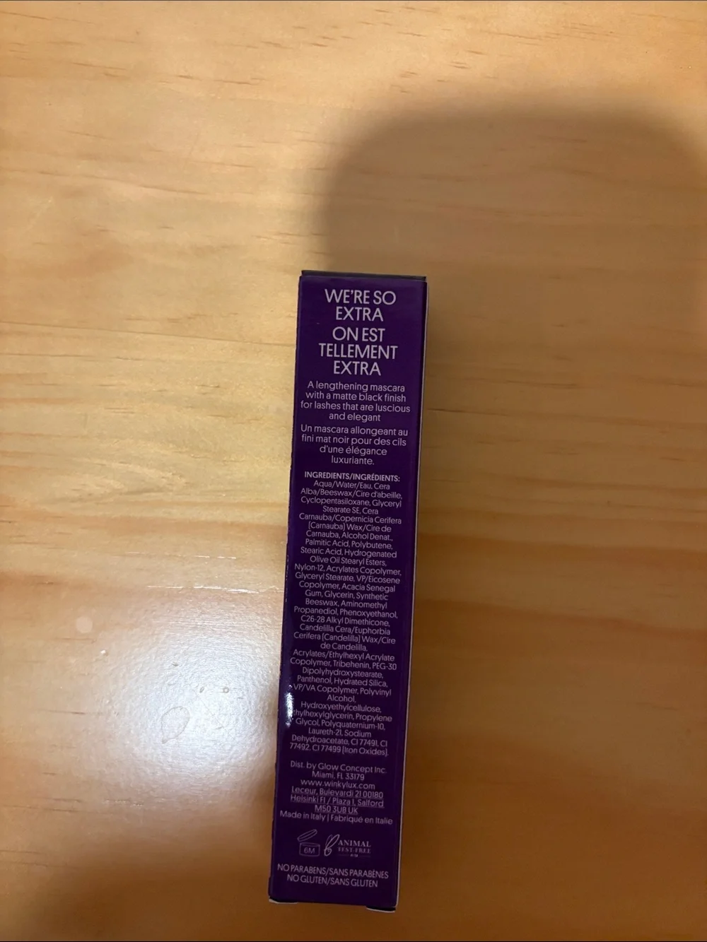 NIB WINKY LUX So Extra Mascara FULL SIZE
